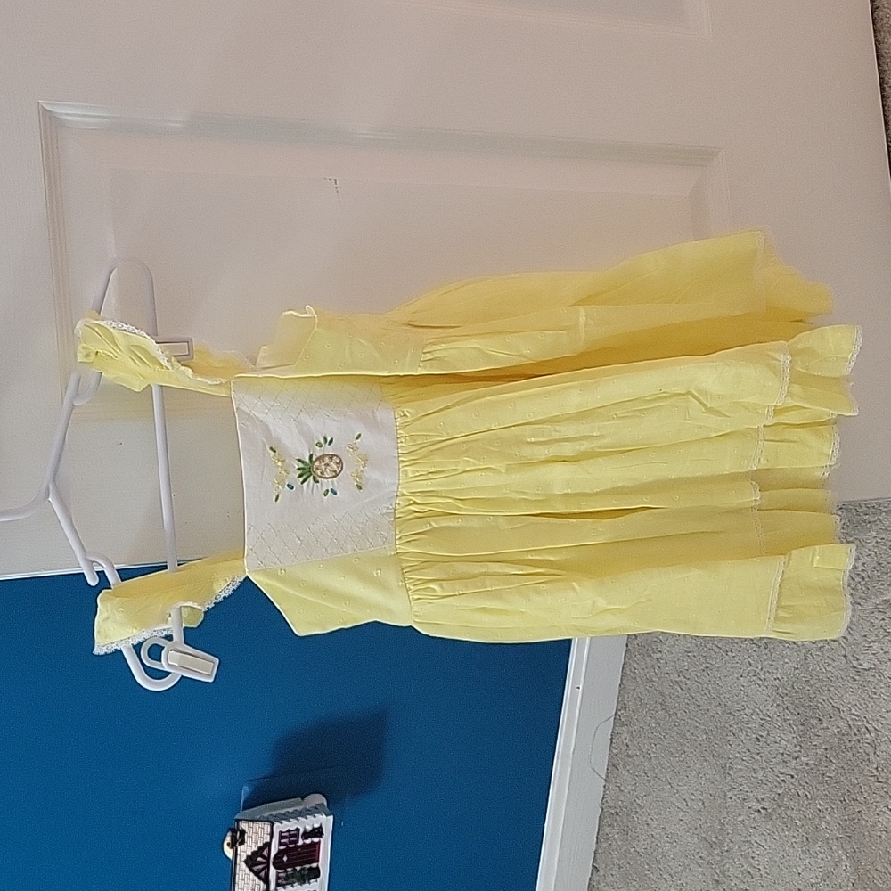 Well Dressed Wolf Pineapple Dress EUC sz 6